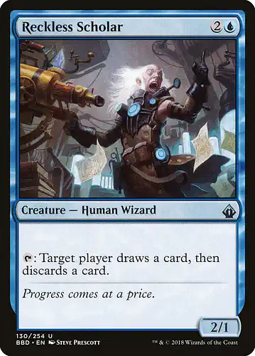 Reckless Scholar - bbd Spoiler