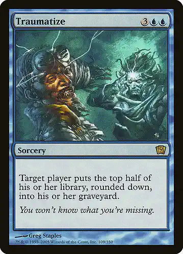 Traumatize - 9ed Spoiler