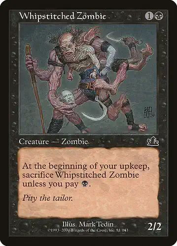 Whipstitched Zombie - pcy Spoiler