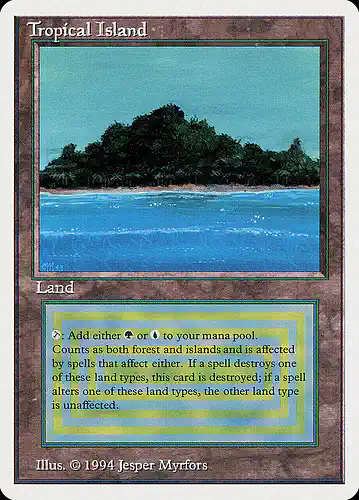 Tropical Island - sum Spoiler