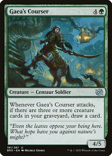 Gaea's Courser - bro Spoiler