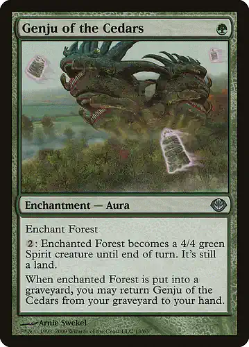 Genju of the Cedars - ddd Spoiler