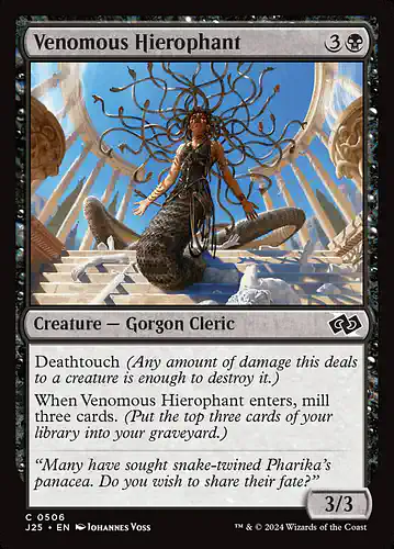Venomous Hierophant - j25 Spoiler