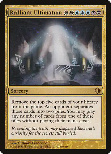 Brilliant Ultimatum - ala Spoiler