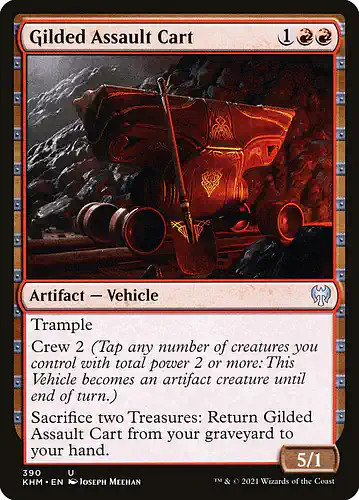 Gilded Assault Cart - khm Spoiler