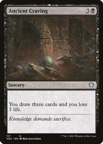 Ancient Craving - voc Spoiler