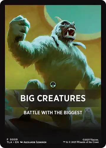 Big Creatures - tla Spoiler