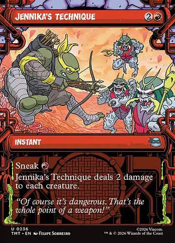 Jennika's Technique - tmt Spoiler