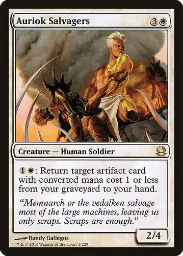 Auriok Salvagers - mma Spoiler