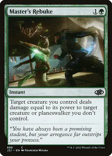 Master's Rebuke - j22 Spoiler