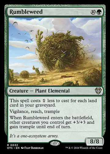 Rumbleweed - otc Spoiler