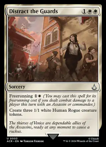 Distract the Guards - acr Spoiler