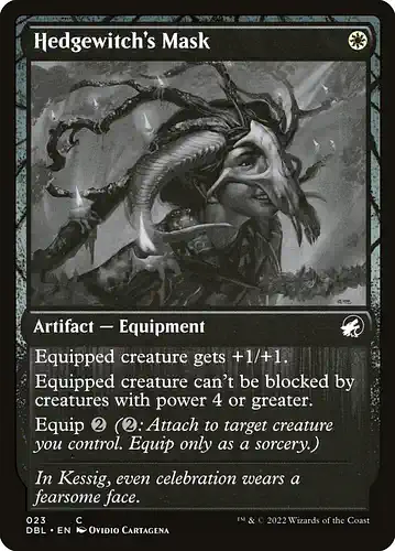 Hedgewitch's Mask - dbl Spoiler