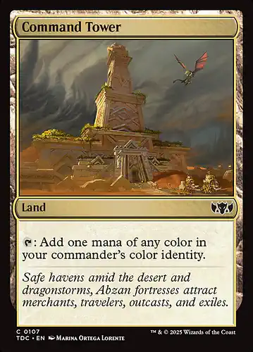 Command Tower - tdc Spoiler