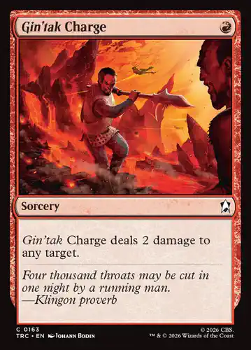 Gin'tak Charge - trc Spoiler