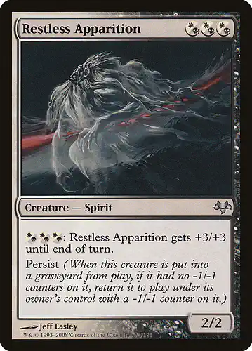 Restless Apparition - eve Spoiler