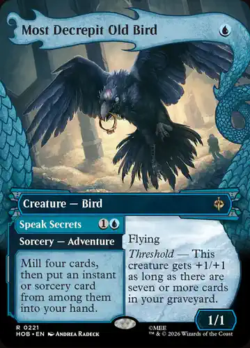 Most Decrepit Old Bird - hob Spoiler