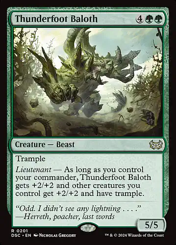 Thunderfoot Baloth - dsc Spoiler