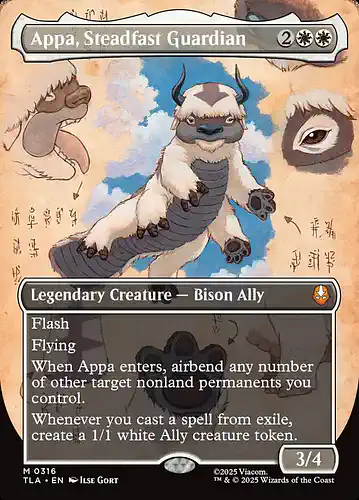 Appa, Steadfast Guardian - tla Spoiler