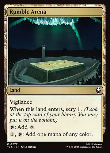 Rumble Arena - tla Spoiler
