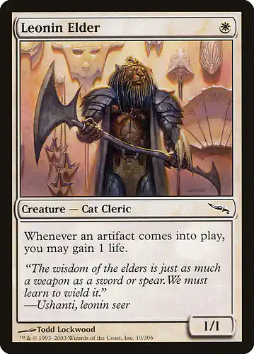 Leonin Elder - mrd Spoiler