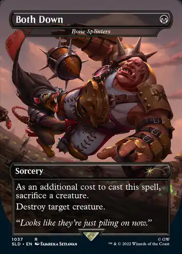 Bone Splinters - sld Spoiler