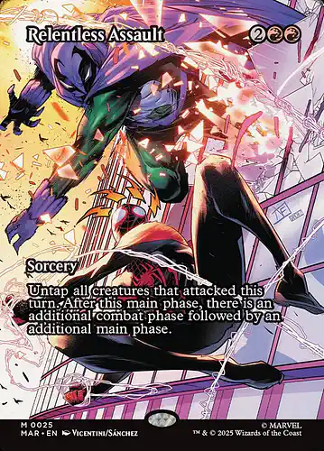 Relentless Assault - mar Spoiler