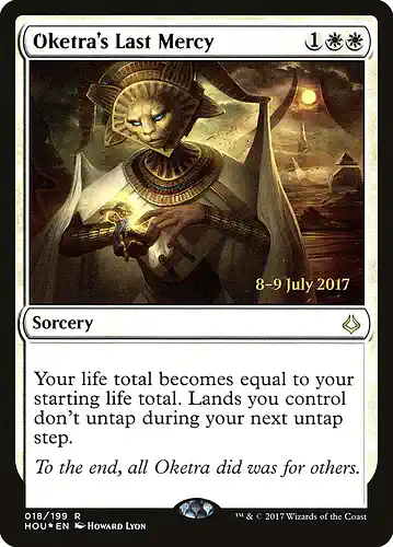 Oketra's Last Mercy - hou Spoiler