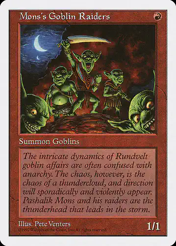 Mons's Goblin Raiders - 5ed Spoiler