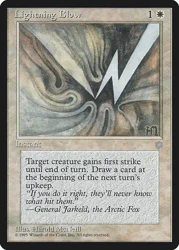 Lightning Blow - ice Spoiler