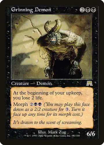 Grinning Demon - ons Spoiler