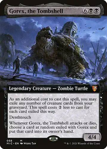 Gorex, the Tombshell - mic Spoiler