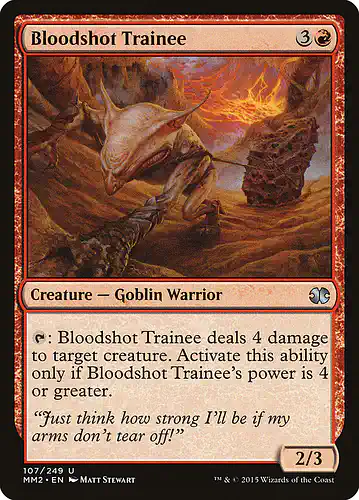 Bloodshot Trainee - mm2 Spoiler