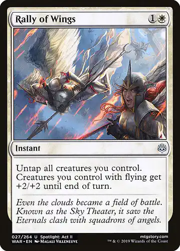 Rally of Wings - war Spoiler