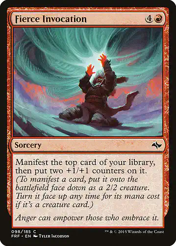 Fierce Invocation - frf Spoiler