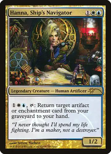 Hanna, Ship's Navigator - j14 Spoiler