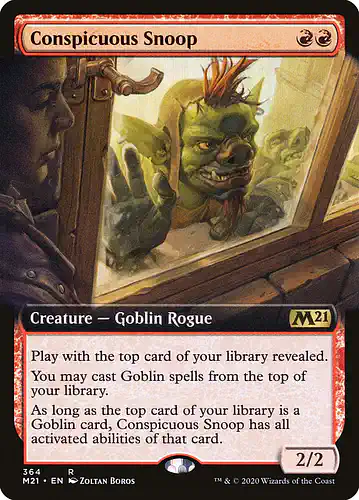Conspicuous Snoop - m21 Spoiler
