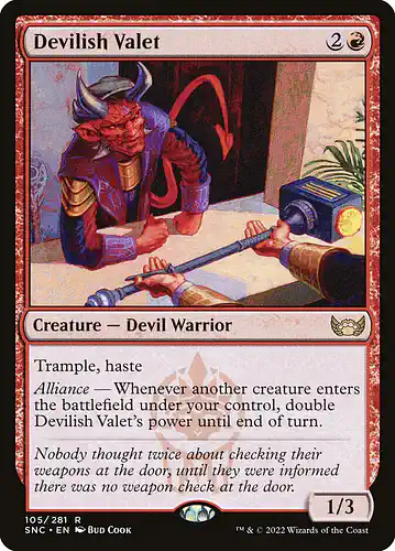 Devilish Valet - snc Spoiler