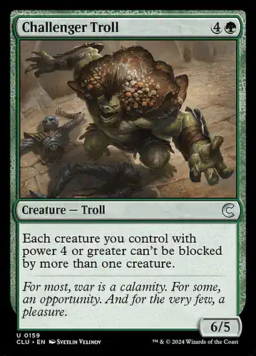 Challenger Troll - clu Spoiler