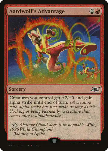 Aardwolf's Advantage - unf Spoiler