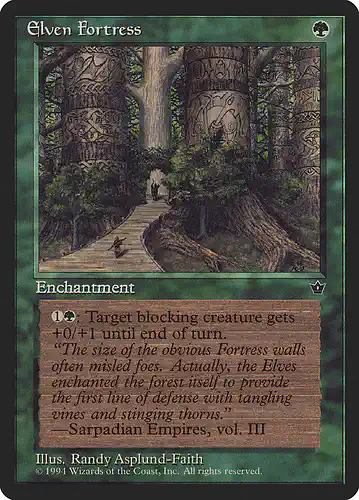 Elven Fortress - fem Spoiler