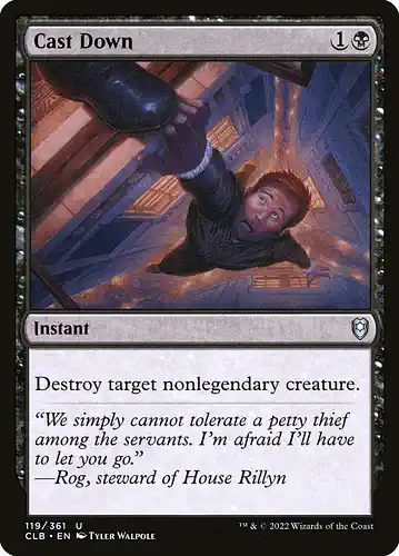 Cast Down - clb Spoiler
