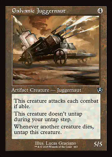 Galvanic Juggernaut - inr Spoiler