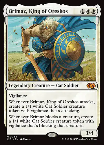 Brimaz, King of Oreskos - j25 Spoiler