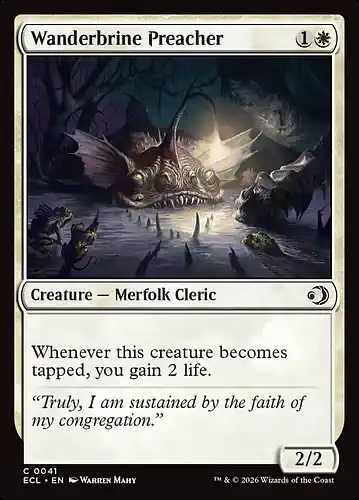 Wanderbrine Preacher - ecl Spoiler