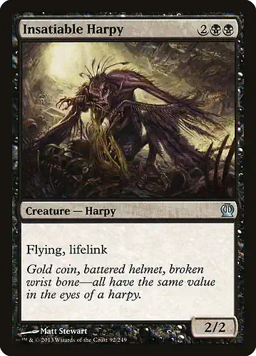 Insatiable Harpy - ths Spoiler