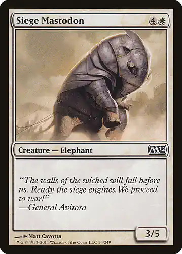 Siege Mastodon - m12 Spoiler