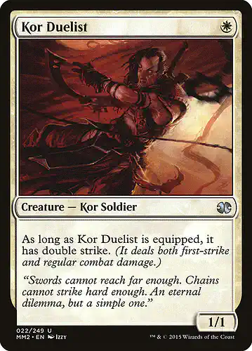 Kor Duelist - mm2 Spoiler