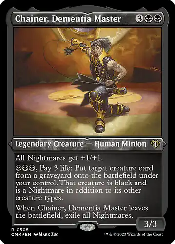 Chainer, Dementia Master - cmm Spoiler