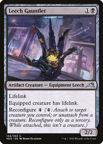 Leech Gauntlet - neo Spoiler